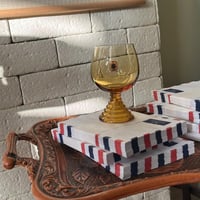 قلاص فنتج لون العنبر | من نوادر ماركة SOGA GLASS ا...