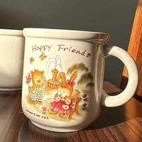 كوب خزف صناعة يابانية فنتج ونادر اصدار 1986