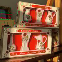 طقم من 3 تحف صغيره / فنتج ونادرة