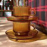 كوب كهرمان ياباني فنتج و من نوادر ماركة SOGA