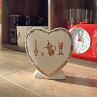 تحفه وفازه خزف فنتج | تحمل رسومات المبخره والدلة و...