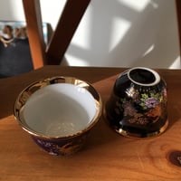 فناجيل يابانية نمط الطاؤوس - اصدار الثمانينات