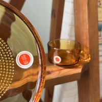 كوب لون الكهرمان صناعة يابانية فنتج ونادر