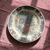 Dish صحن فنتج ونادر - صناعة يابانية