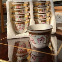 مجموعة من 8 فناجيل صناعة يابانية فنتج