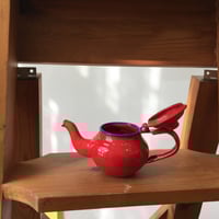 metal teapots ابريق غضار اصدار قديم - حجم صغير