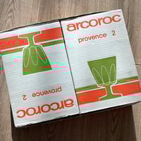 طقم arcoroc عتيق , صناعة فرنسية