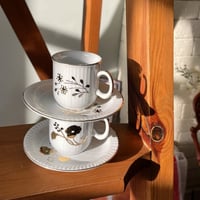 كوب فنتج بتوريد ونقش ذهبي