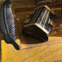 علبة خشبية صغيرة - فنتج