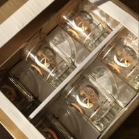 بيالات فنتج صناعة كورية - شعار سيفين ونخلة