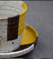 كوب خزف صناعة يدوية