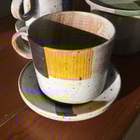 كوب خزف صناعة يدوية