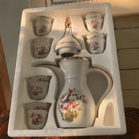 ‏Dallah set and Arabic coffee cup, طقم فنتج صناعة...