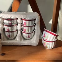 Arabic coffee cups فناجيل اصدار عتيق بختم sarah