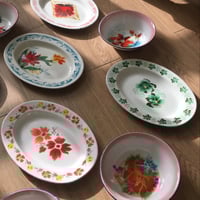 صحن بيضاوي - غضار