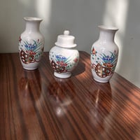 طقم تحف صناعة يابانية اصدار عتيق ونادر