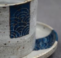 كوب خزف صناعة يدوية