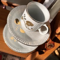 كوب فنتج بتوريد ونقش ذهبي