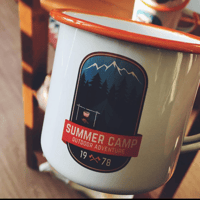 كوب معدني بطباعة حصرية