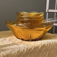 ‏Glass set طقم أمريكي عتيق ماركة انكور هوكنج