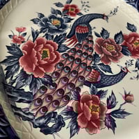 Dish صحن بيضاوي عتيق ونادر - صناعة يابانية