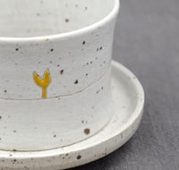 كوب خزف صناعة يدوية