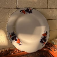 صحن صيني اصدار قديم | نمط حصاد العنب