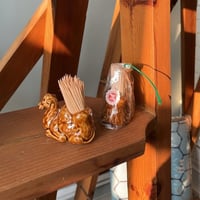 حامل أعواد الأسنان ، اصدار عتيق