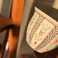 فنجال عتيق | ختم صيني أحمر