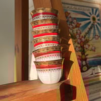 فناجيل بورسلين فنتج صناعة يابانية ماركة Yamasen