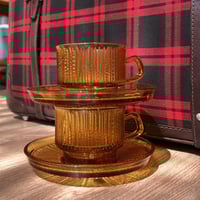 كوب كهرمان ياباني فنتج و من نوادر ماركة SOGA