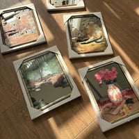 لوح المرايا | فنتج ونادرة بنقشات أنيقة