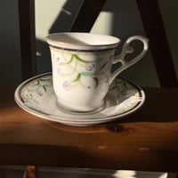 كوب ياباني فنتج ونادر من البورسلين الصيني الفاخر