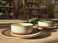 كوب حجري فنتج ونادر من اليابان اصدار 1980