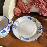 كوب فنتج من الخزف | رسم يدوي