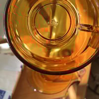 كوب لون الكهرمان فنتج ونادر صناعة يابانية من Adele...