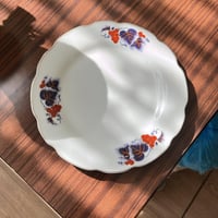 صحن صيني اصدار قديم | نمط حصاد العنب