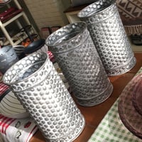 وعاء معدن مجلفن