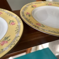 صحون فنتج صناعة يابانية من مجموعة زهرة التوليب الو...