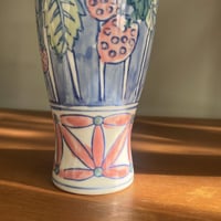 فازة خزف فنتج | رسم يدوي