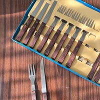 طقم سكاكين وشوك فنتج | صناعة يابانية