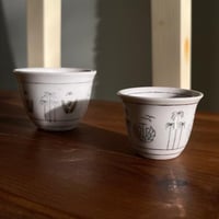 فناجيل عتيقة | ختم صيني أحمر