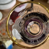 من النوادر طقم كرستال بوهيمي فاخر