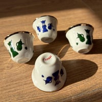 فنجال ياباني عتيق ونادر | اصدار الثمانينات