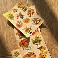 ستيكرات الورد " vintage