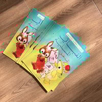 اقرأ واكتب ولون | ألفبائي المسلية