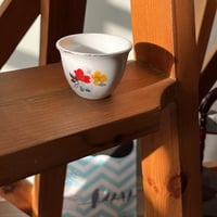 فناجيل عتيقة ختم صيني أحمر