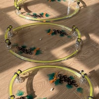 طقم صواني اكريلك ، اصدار عتيق