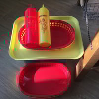 علب ريترو لتقديم ( الكاتشب - ماسترد ) صناعة امريكي...