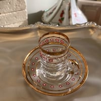 طقم شاي فنتج ( نص درزن استكانات )